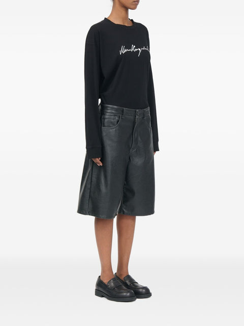 MM6 Maison Margiela Shorts BLACK
