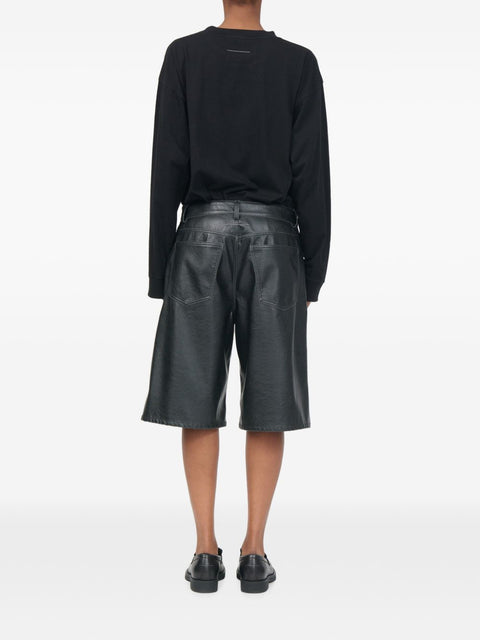 MM6 Maison Margiela Shorts BLACK