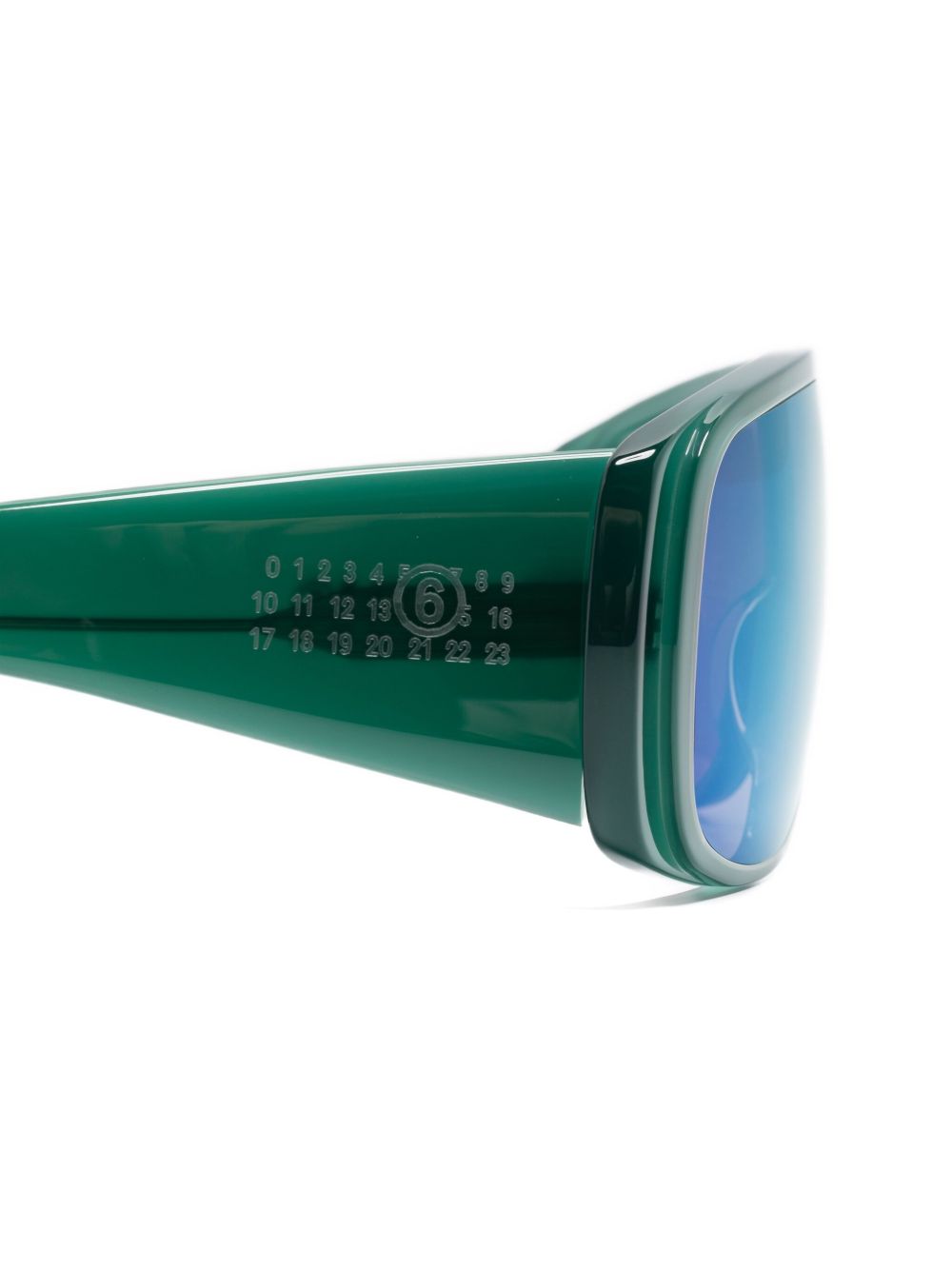 MM6 Maison Margiela Sunglasses Green