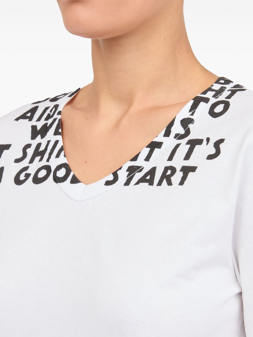 MM6 Maison Margiela T-shirts and Polos White-Topwear-MM6 Maison Margiela-M-Urbanheer