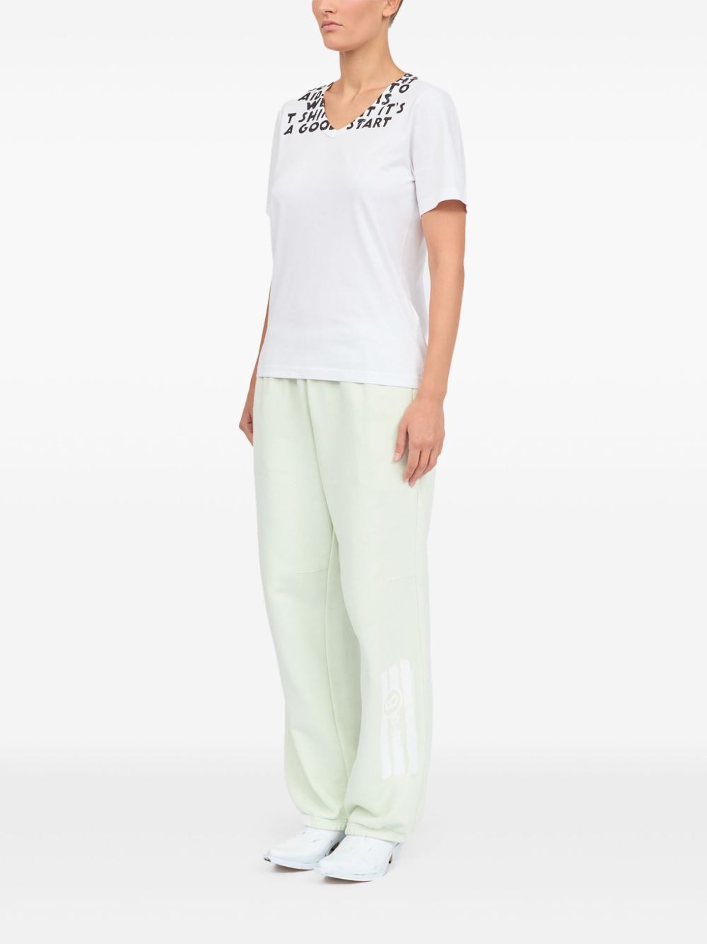 MM6 Maison Margiela T-shirts and Polos White-Topwear-MM6 Maison Margiela-M-Urbanheer