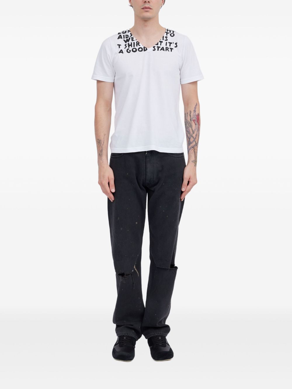 MM6 Maison Margiela T-shirts and Polos White-Topwear-MM6 Maison Margiela-S-Urbanheer