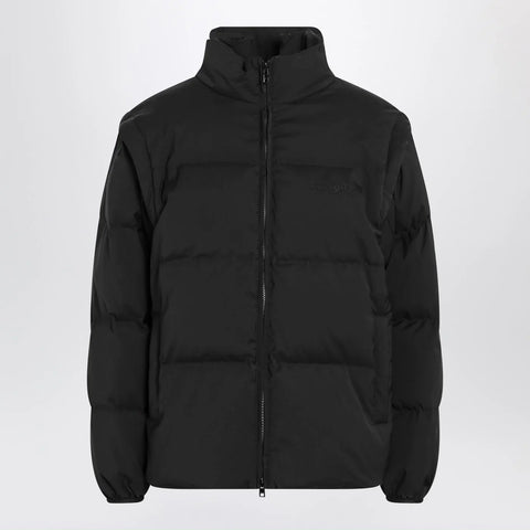 MM6 Maison Margiela Transformable padded black jacket