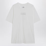 MM6 Maison Margiela White Numeric Signature T-shirt