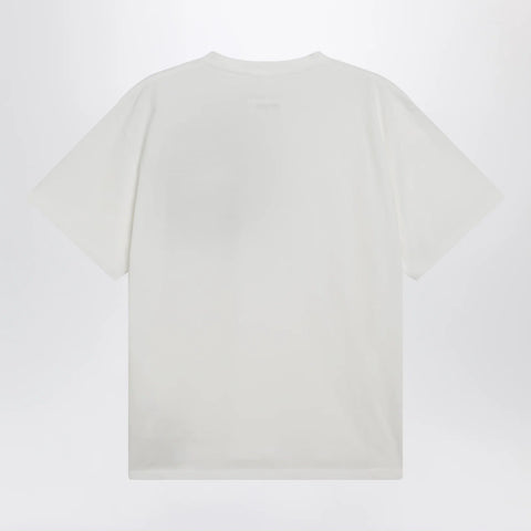 MM6 Maison Margiela White T-Shirt With Spray Print
