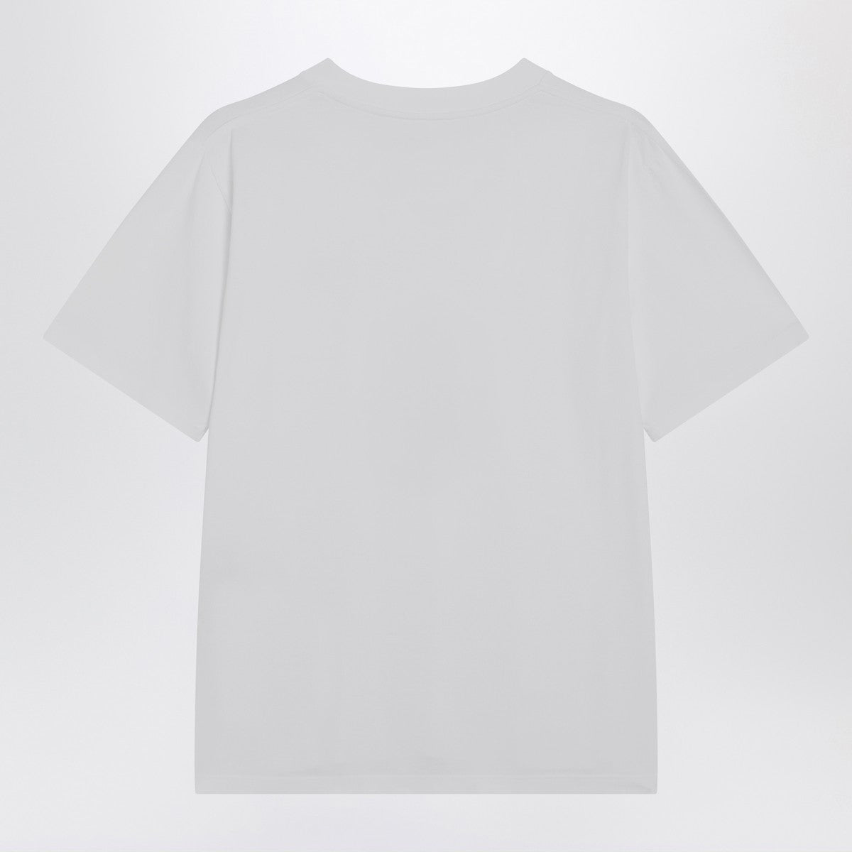 MM6 Maison Margiela White T-shirt with Numeric patch