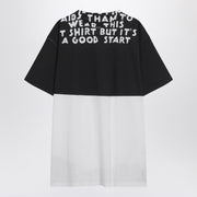 MM6 Maison Margiela White/black cotton AIDS T-shirt
