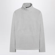 MM6 X Salomon Light gray turtleneck fleece