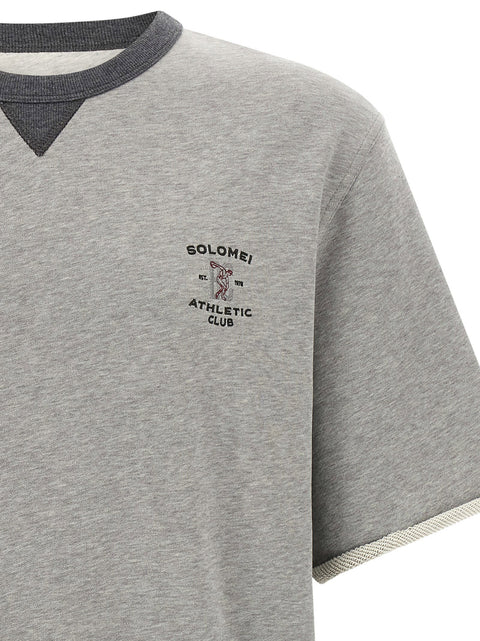 Brunello Cucinelli Solomei Athletic Club Embroidered Sweatshirt