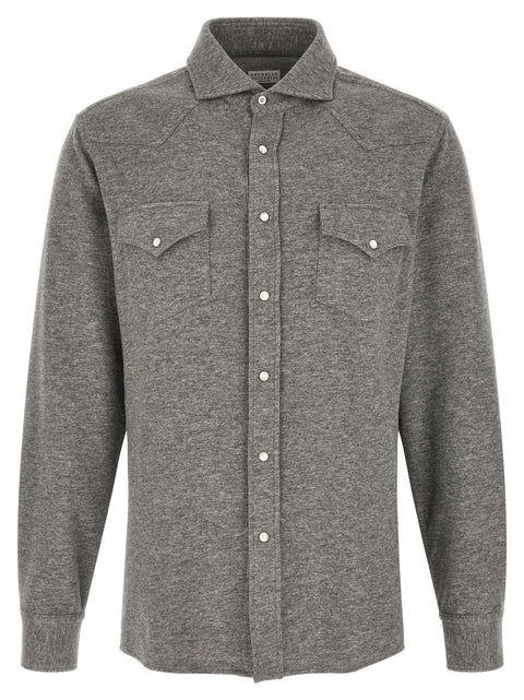 Brunello Cucinelli Western Shirt