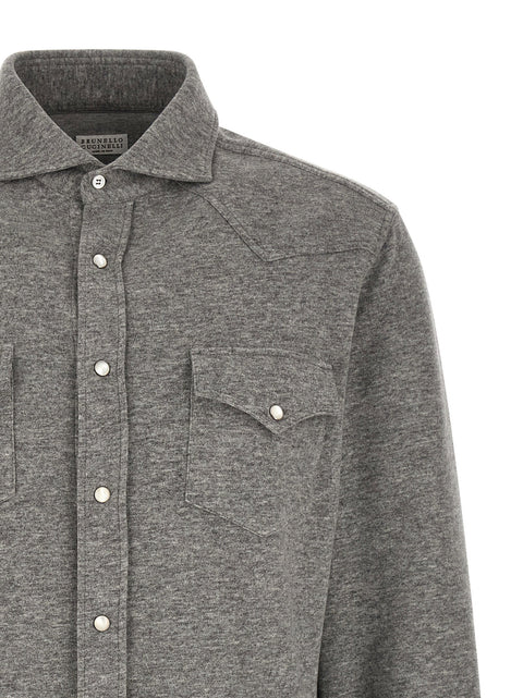 Brunello Cucinelli Western Shirt