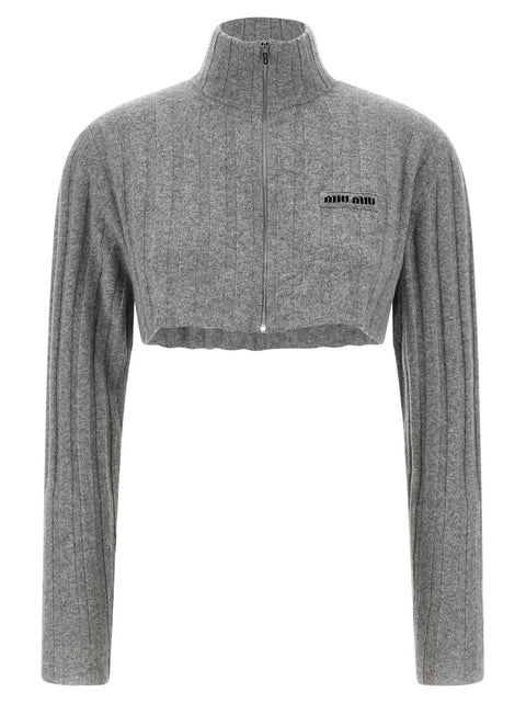 Miu Miu Cropped Cardigan