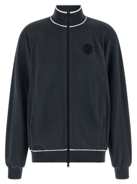 Brunello Cucinelli Heraldic Patch Sweatshirt
