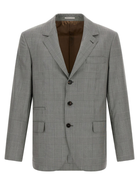 Brunello Cucinelli Prince Of Wales Blazer