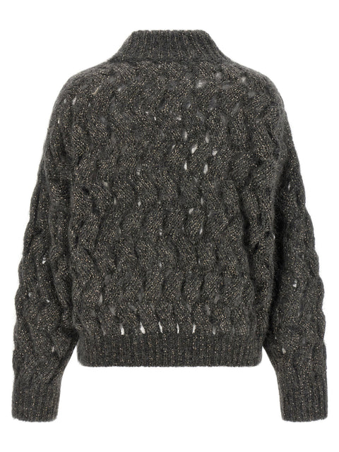 Brunello Cucinelli Dazzling Waves Sweater