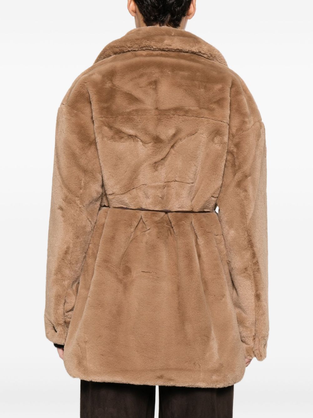 MOLLIOLLI Coats Brown