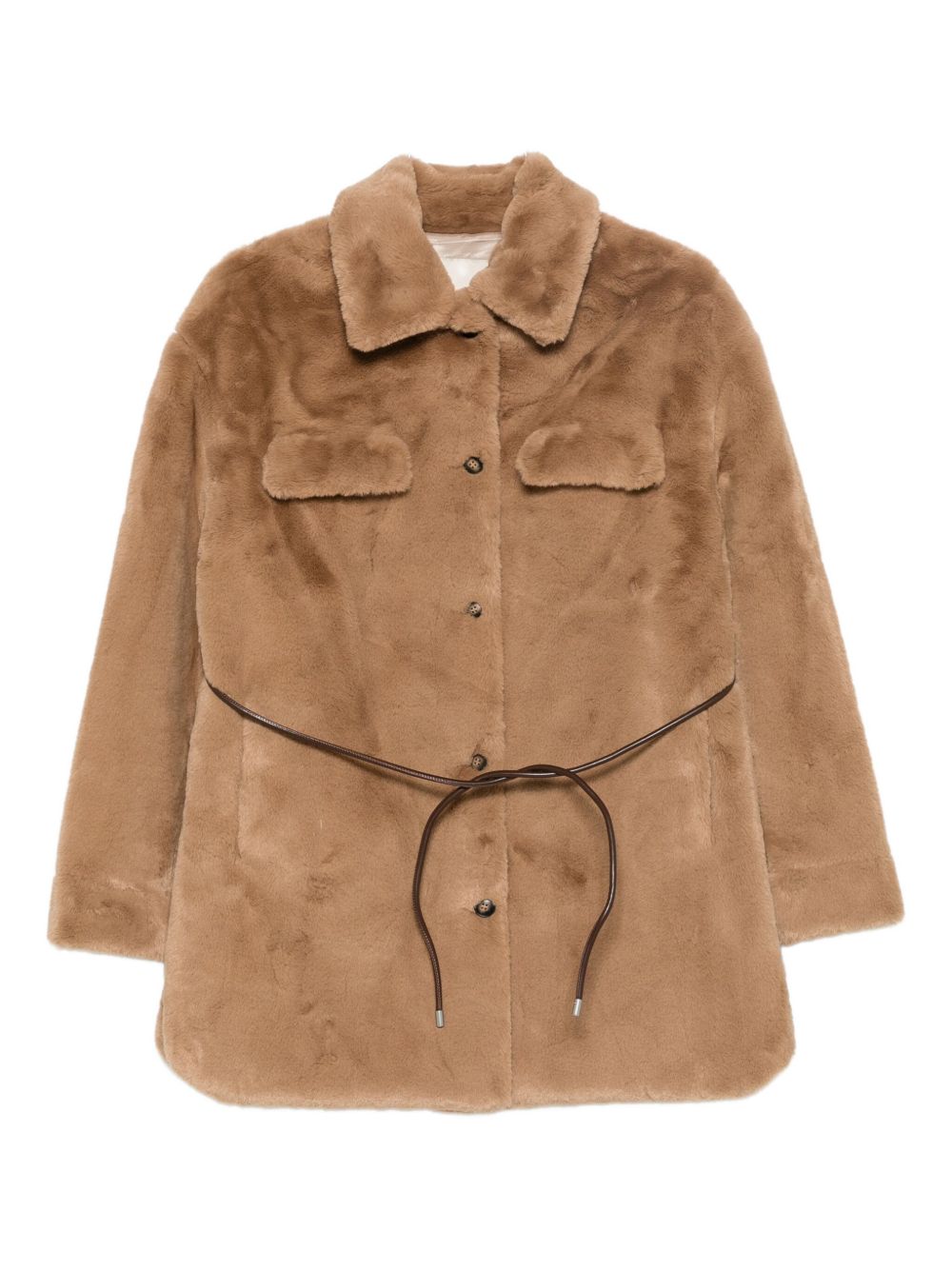 MOLLIOLLI Coats Brown