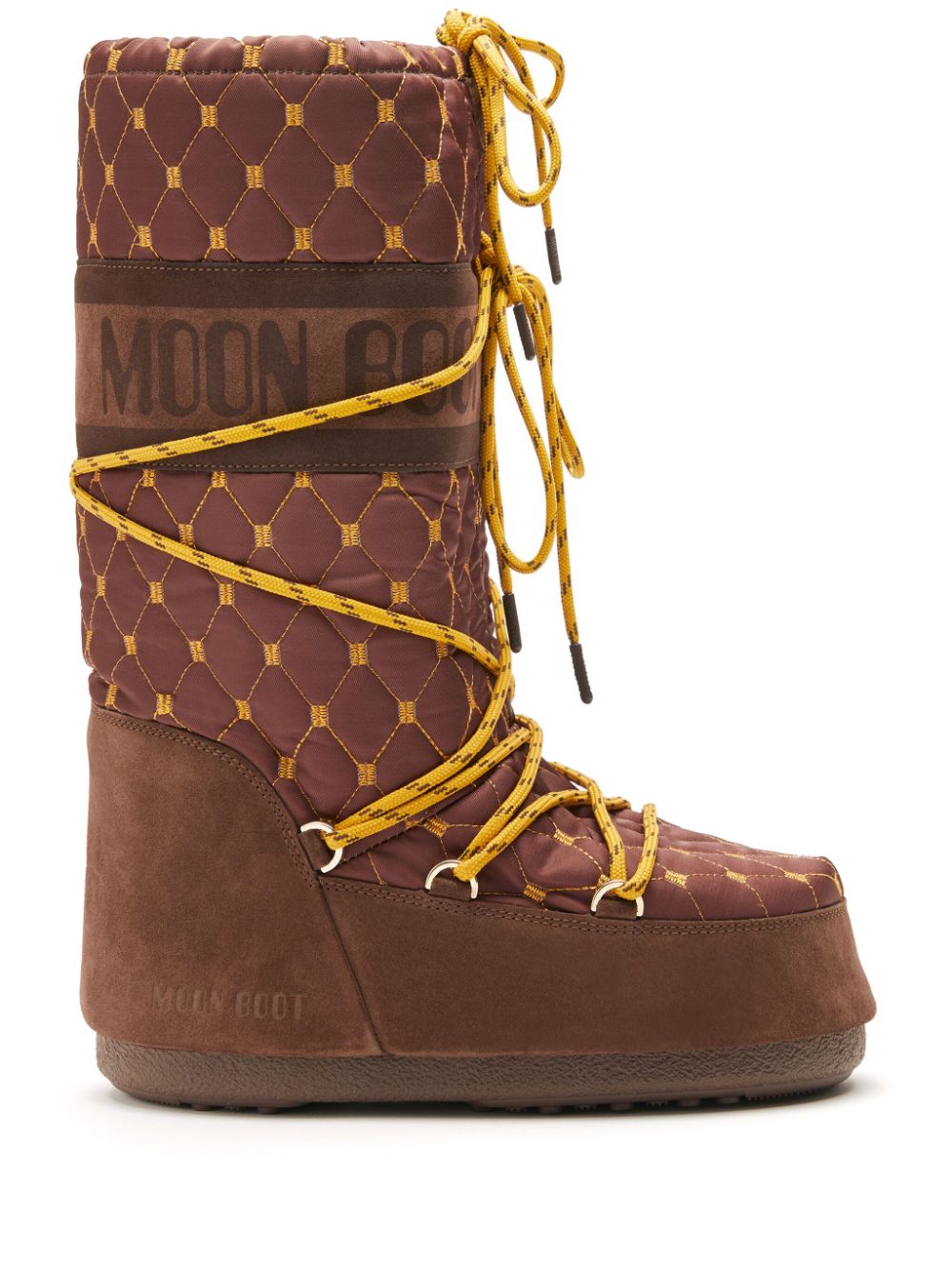 MOON BOOT RESORT Boots Leather Brown-Boots-Moon Boot Resort-35/38-Urbanheer
