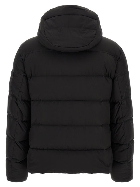 Moorer Brett Bomber Jacket - Acqua Line