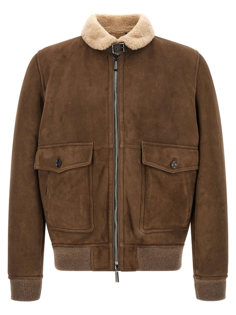 Moorer Fiano Bomber Jacket