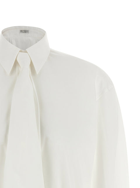 Brunello Cucinelli Shirt With Tie