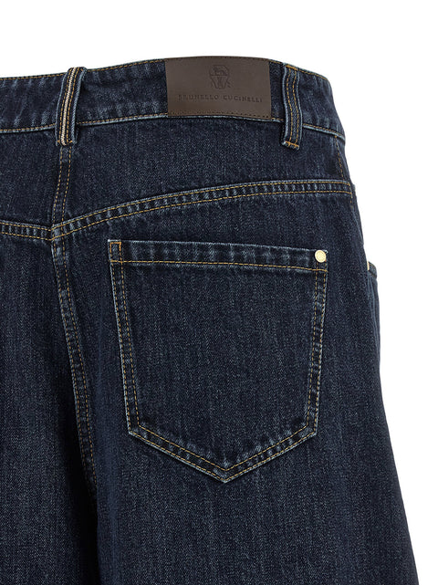 Brunello Cucinelli The Wide Barrel Jeans