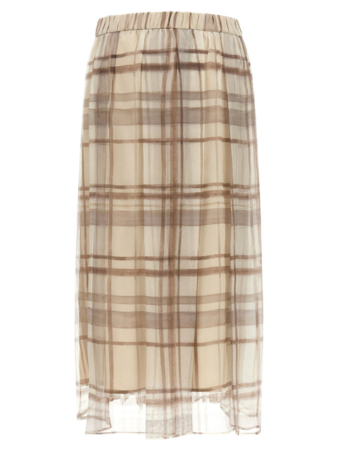 Brunello Cucinelli Organza Skirt