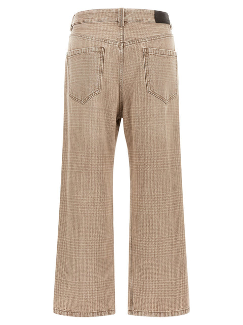 Brunello Cucinelli Prince Of Wales Jeans