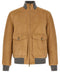 Brunello Cucinelli Padded Suede Bomber Jacket