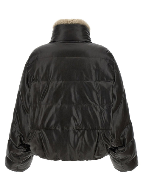 Brunello Cucinelli Padded Leather Jacket