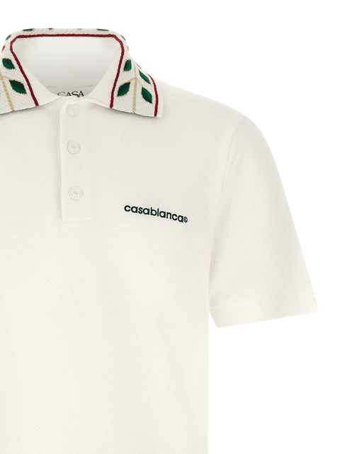 Casablanca Laurel Polo Shirt