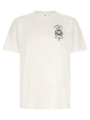 Casablanca Hotel Emblem Print T-shirt