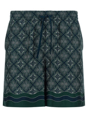 Casablanca Radiating Monogram Shorts