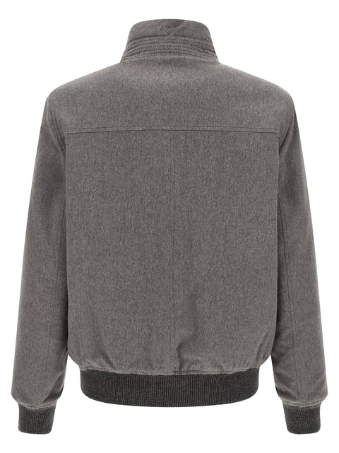 Brunello Cucinelli Cashmere And Vicuna Jacket