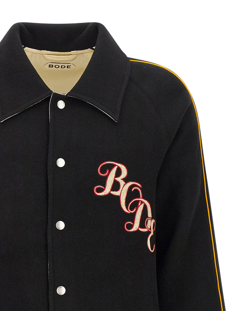 Bode Monogram Snap Reversible Jacket