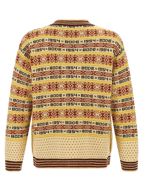 Bode Marzipan Cardigan