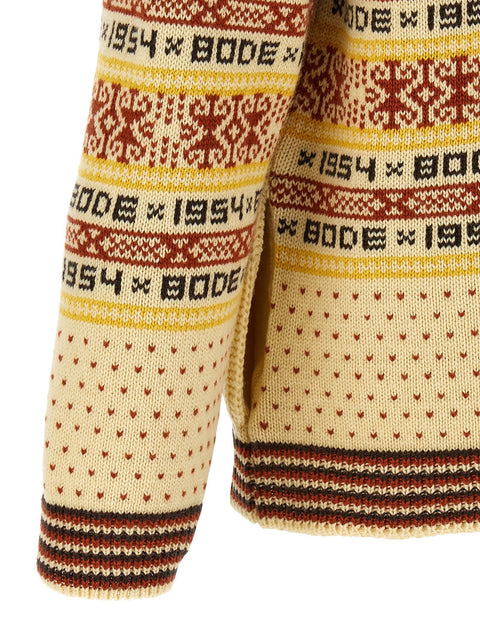 Bode Marzipan Cardigan