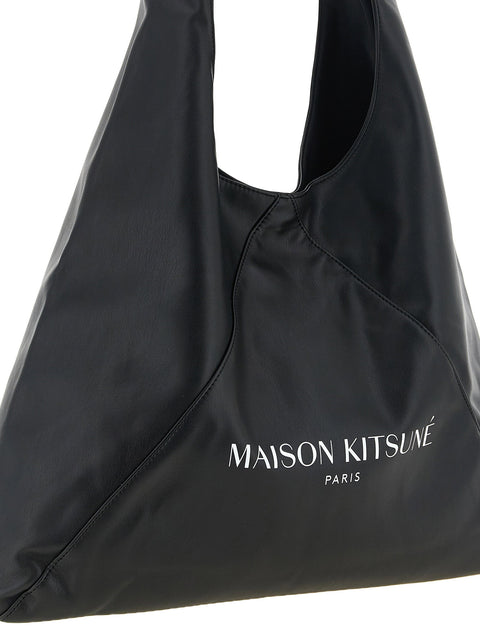 Maison Kitsuné Triangle Shoulder Bag