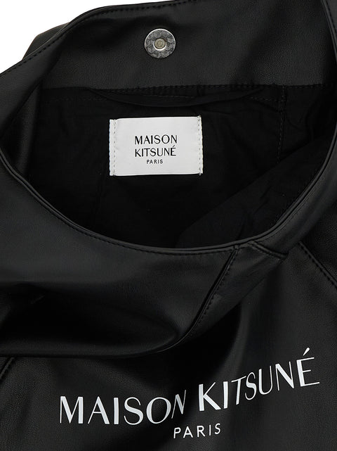 Maison Kitsuné Triangle Shoulder Bag