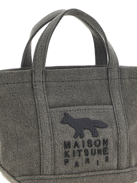 Maison Kitsuné Profile Fox Mini Shopping Bag