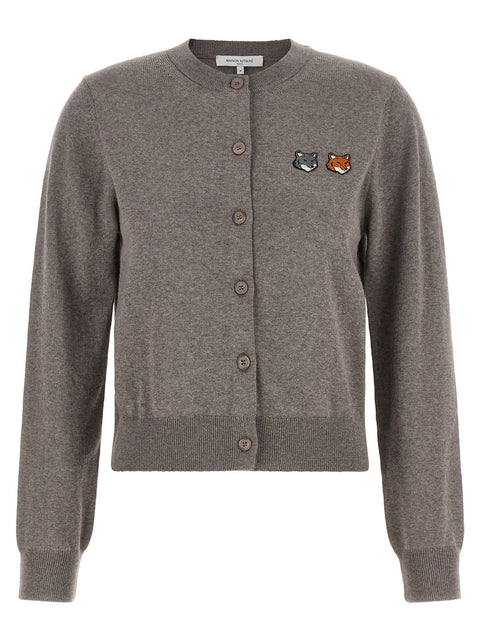 Maison Kitsuné Double Fox Head Cardigan