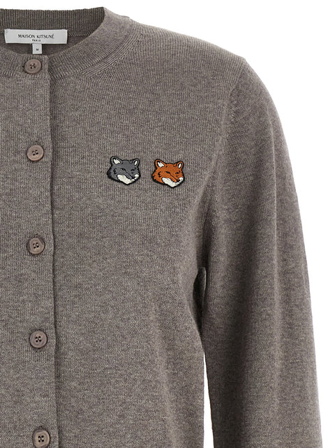 Maison Kitsuné Double Fox Head Cardigan