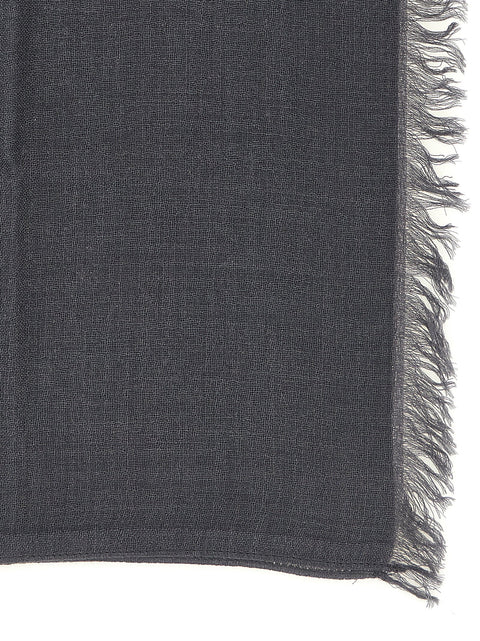 Brunello Cucinelli Stole With Fringed Profiles