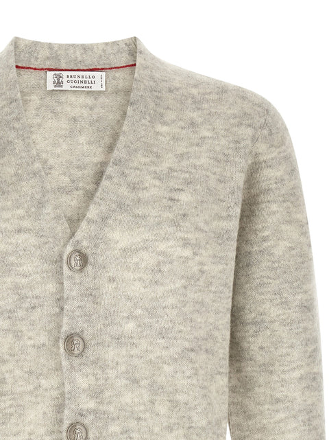 Brunello Cucinelli Cardigan With Metal Buttons