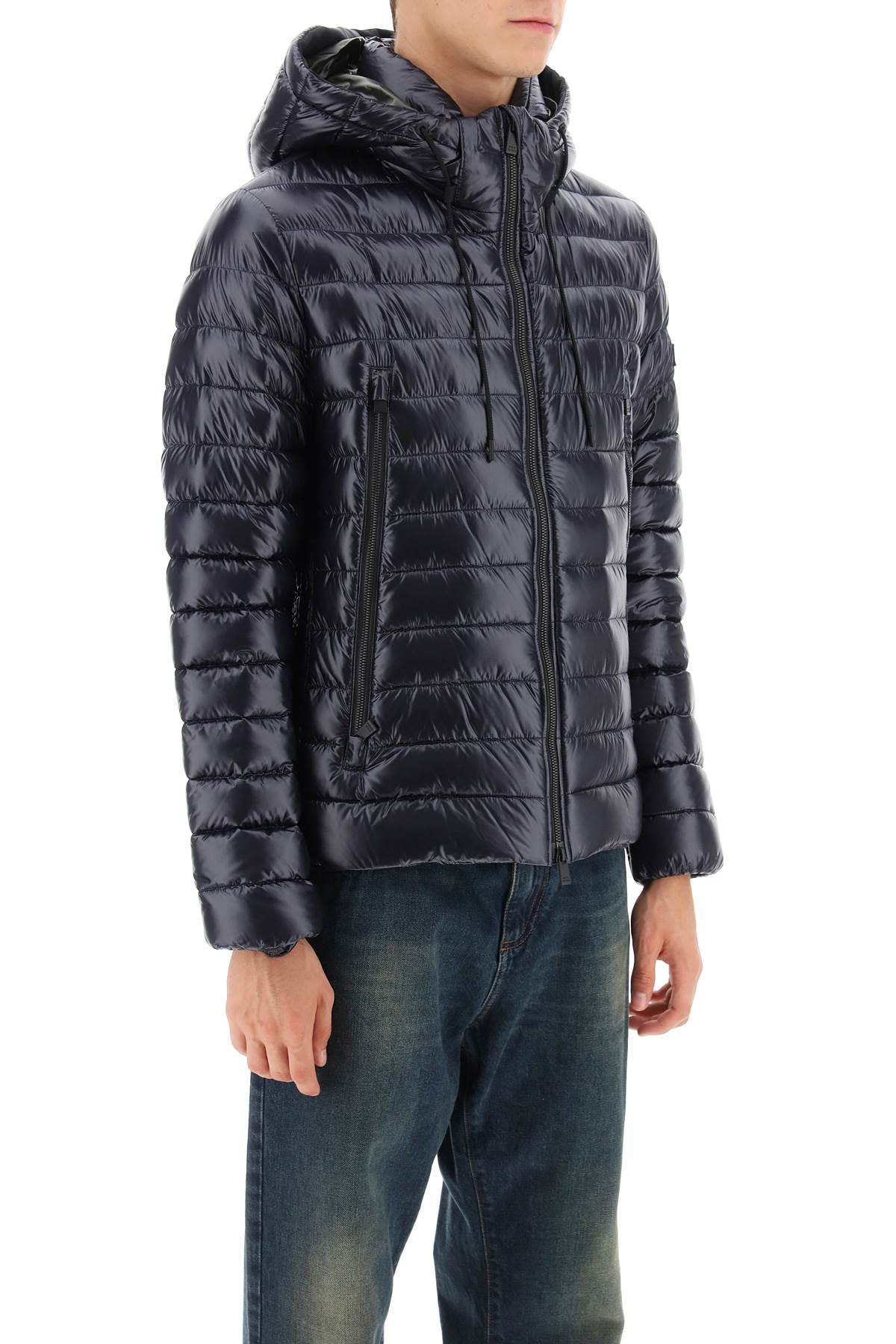 Blue Tatras Agolono Light Hooded Puffer Jacket-Tatras-Blue-1-Urbanheer