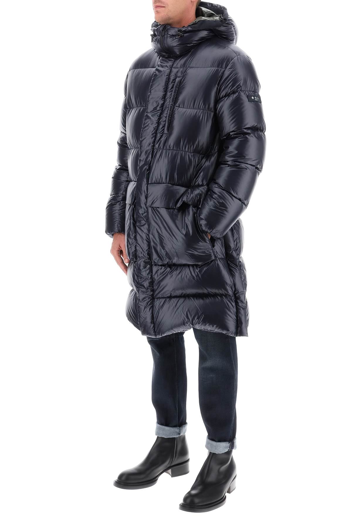 Tatras Mejiniko Midi Puffer Jacket-Tatras-Blue-1-Urbanheer