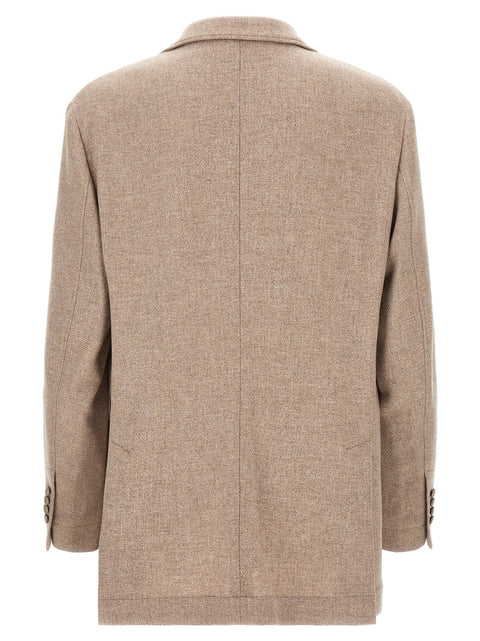 Brunello Cucinelli Cashmere Panama Blazer