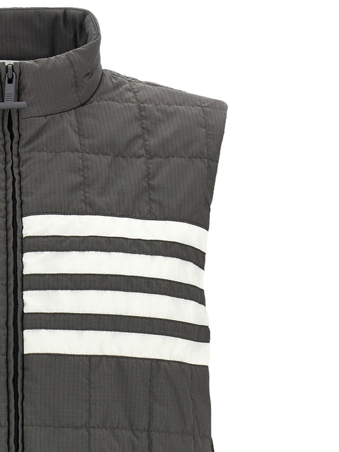 Thom Browne 4bar Ripstop Shiny Vest