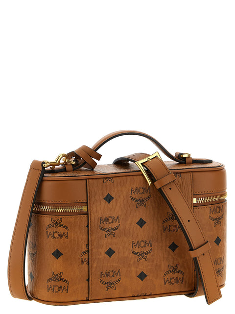 Mcm Small Aren Vanity Case Crossbody Bag