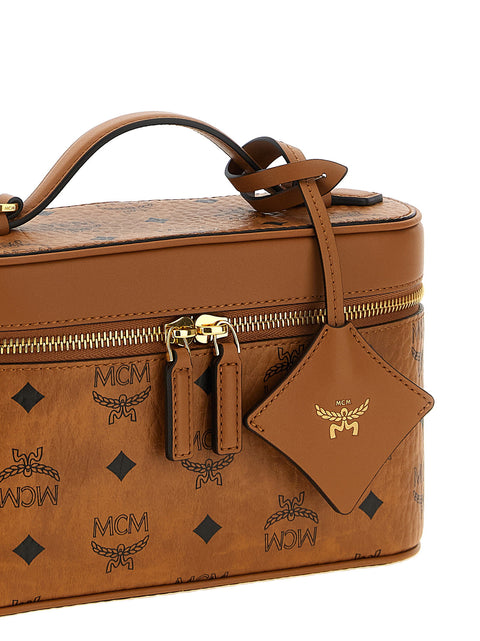 Mcm Small Aren Vanity Case Crossbody Bag